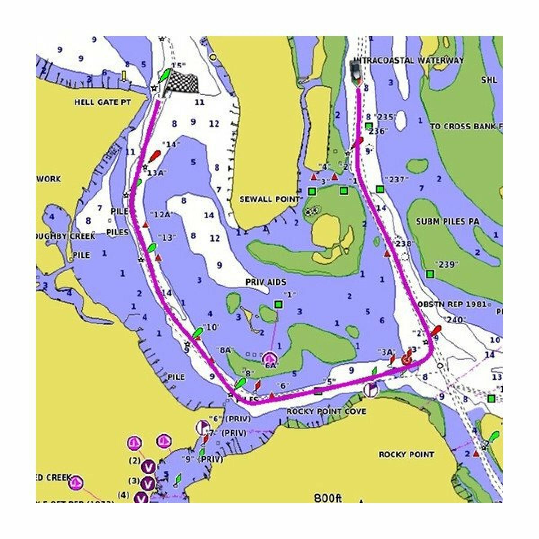 Kaart Garmin BlueChart g3 hxeu051r-lista-sognefjorden