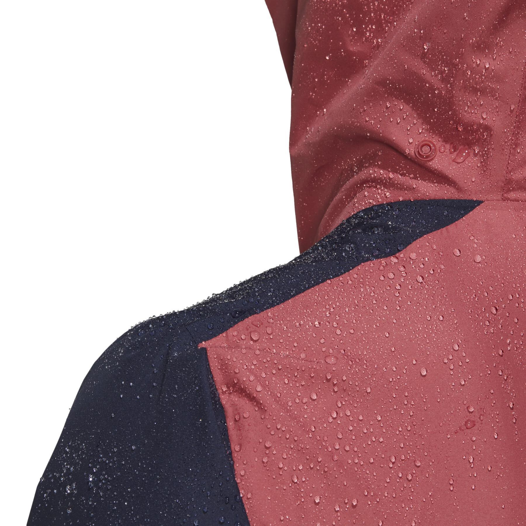 2,5 lagen waterdicht jack voor vrouwen adidas Terrex Multi Rain.Rdy Primegreen