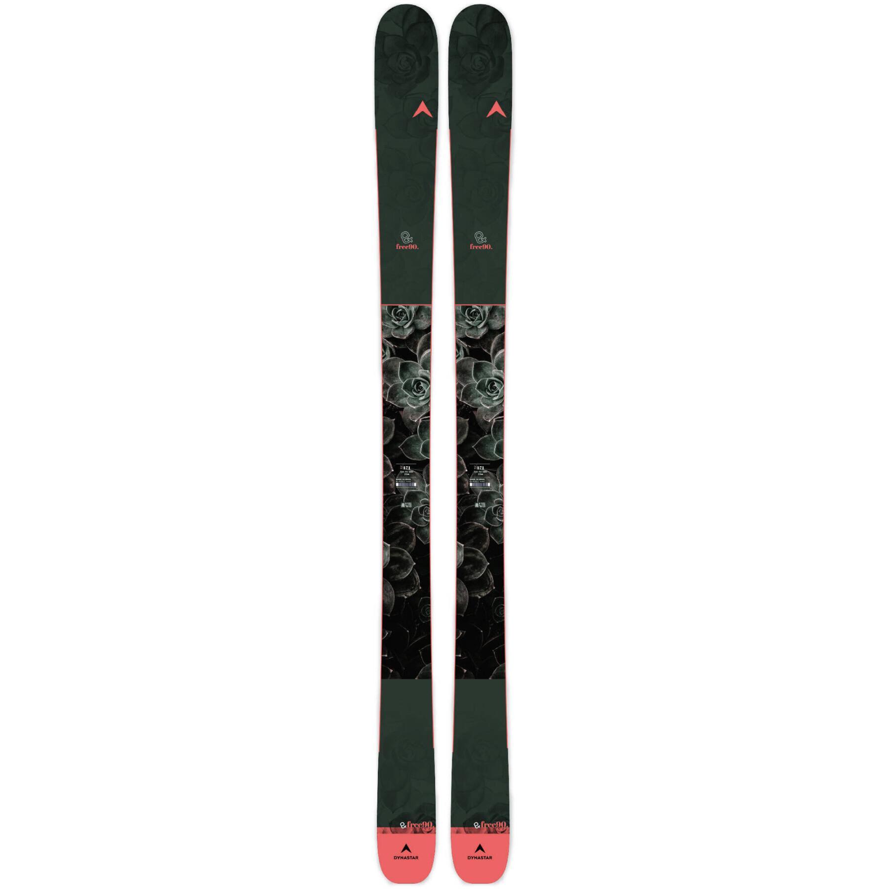 Skiën zonder binding voor vrouwen Dynastar