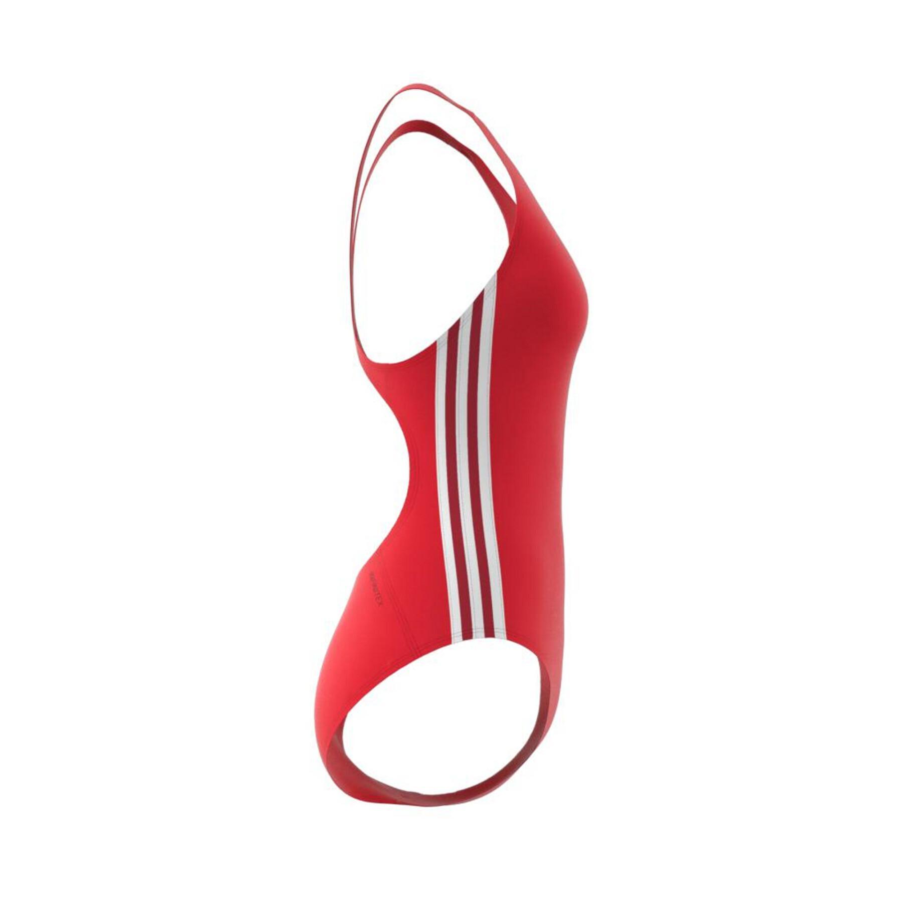 Dames zwempak adidas Athly V 3-Stripes