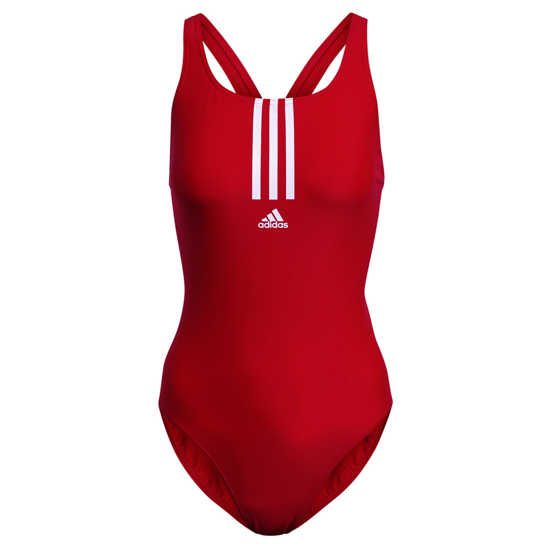 Dames zwempak adidas SH3.RO Mid 3-Bandes