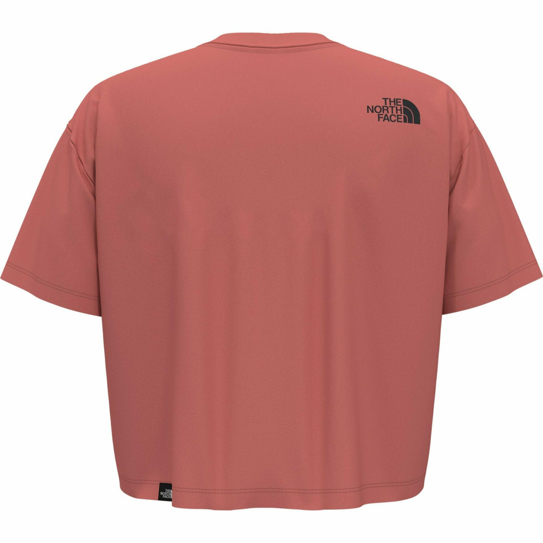 Dames-T-shirt The North Face Cropped Fine