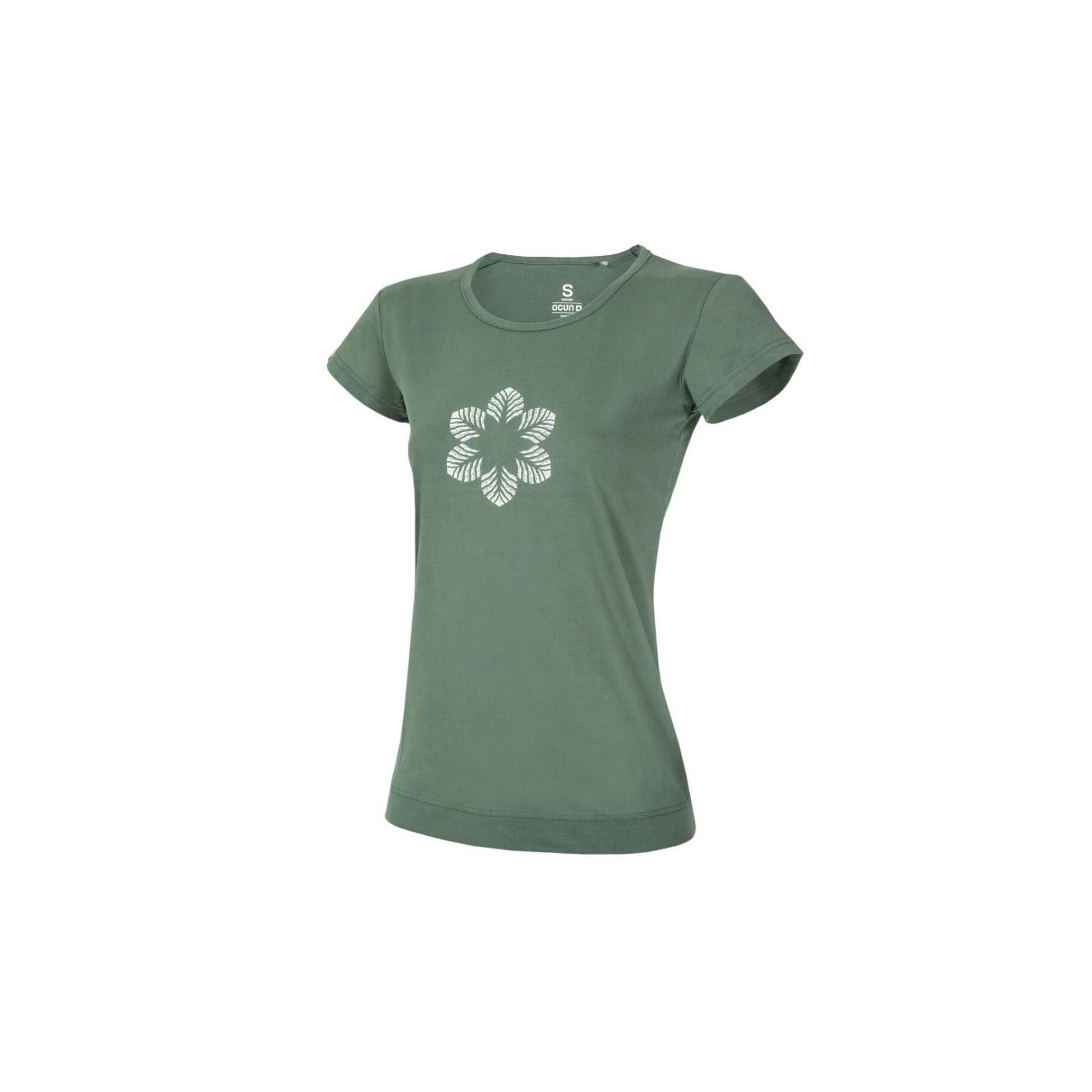 Dames-T-shirt Ocun Classic T Organic Flower