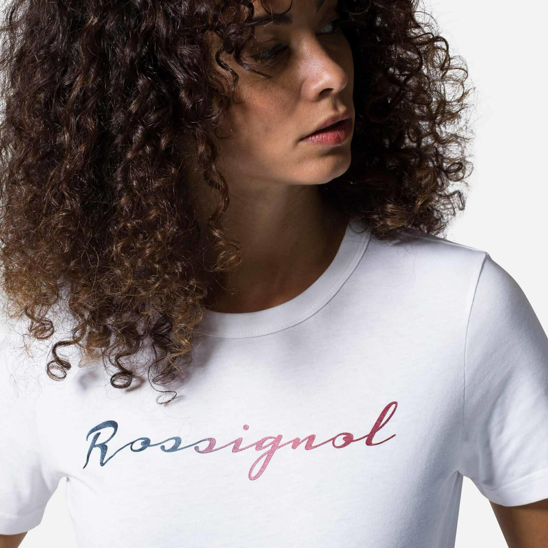 Dames-T-shirt met logo Rossignol Rossi