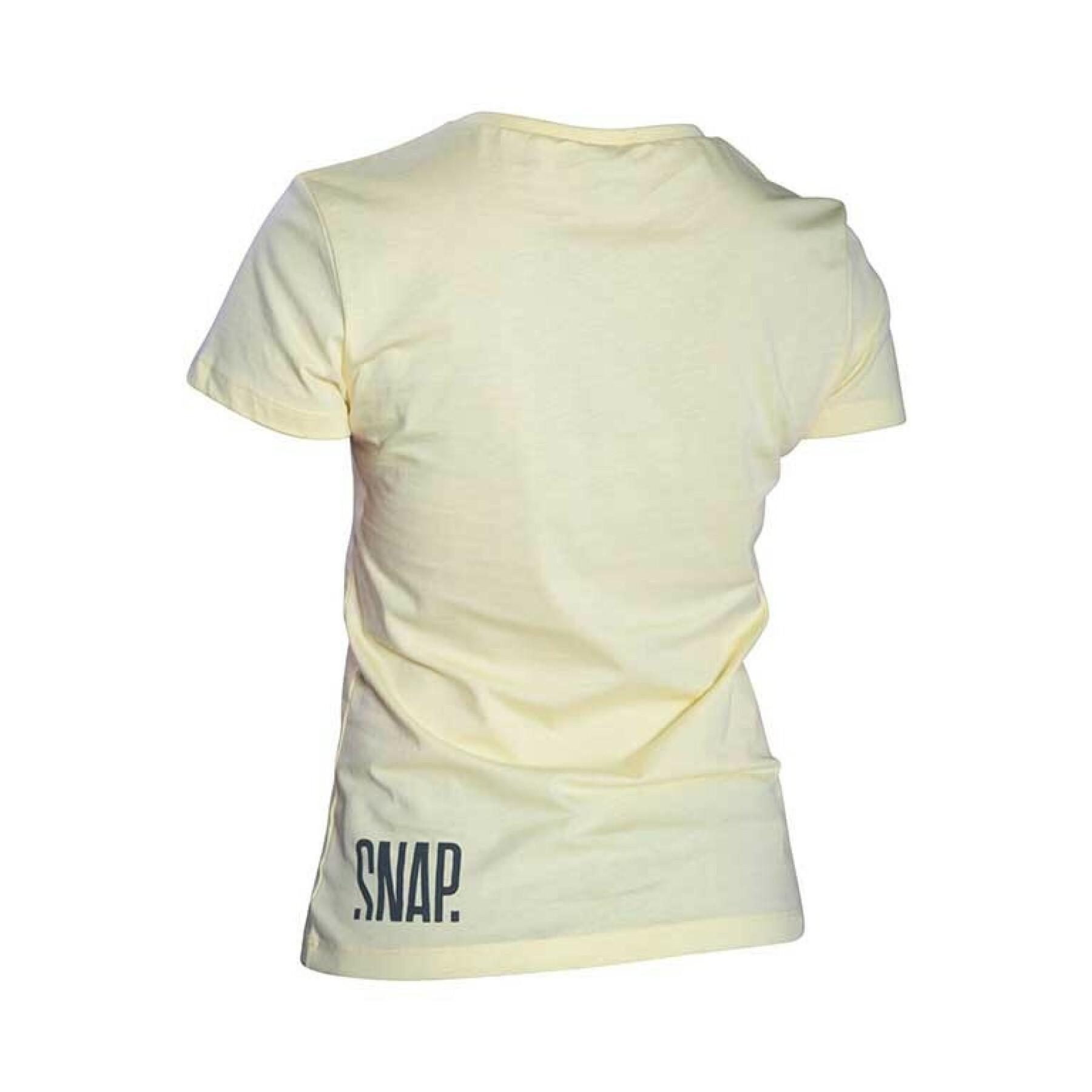 Dames-T-shirt met logo Snap Climbing