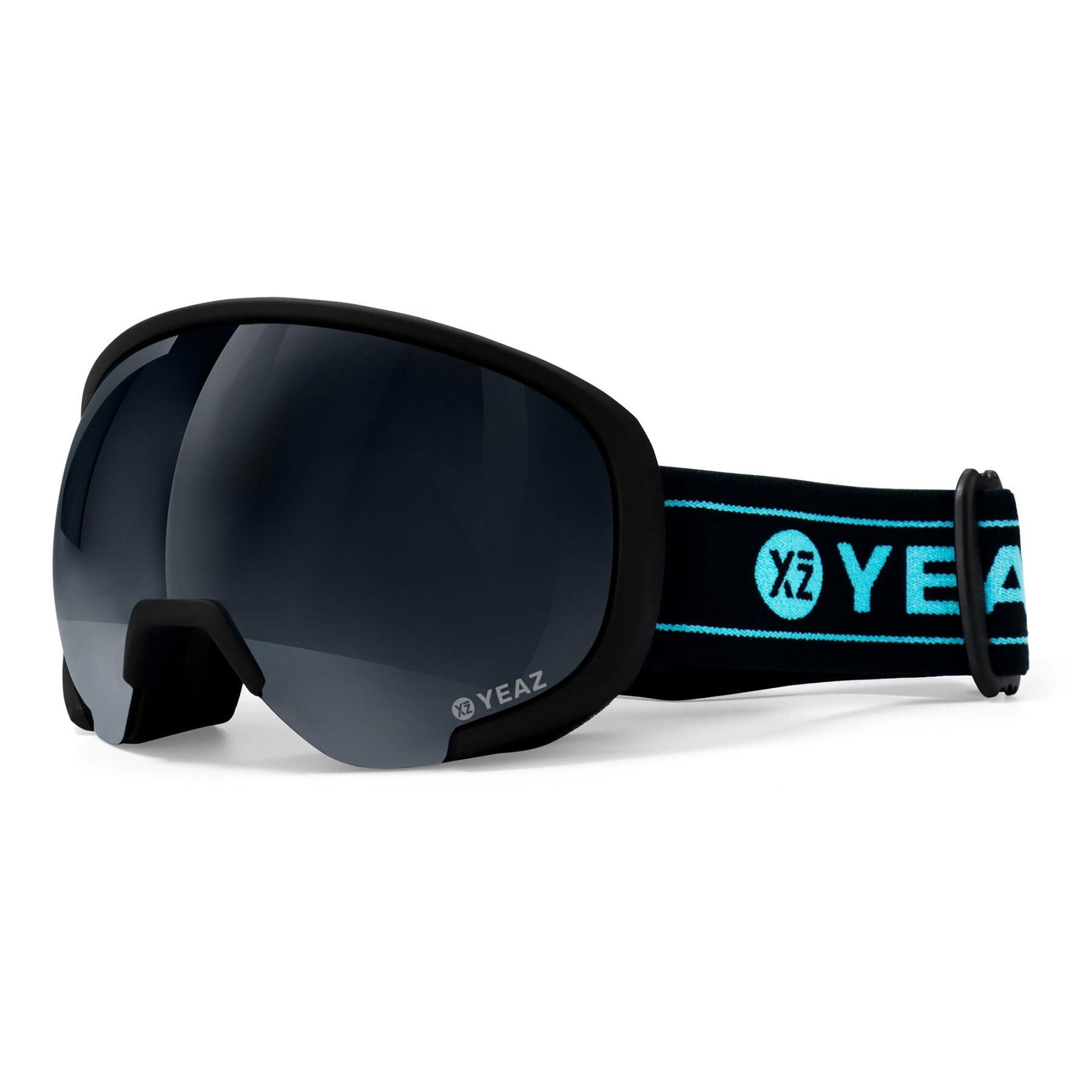 Ski- en snowboardbrillen Yeaz Black Run