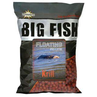 Drijvende pellets Dynamite Baits big fish Natural Fishmeal