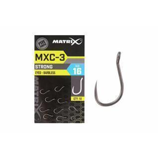 Haken zonder weerhaken Matrix MXC-3 Eyed (PTFE) x10