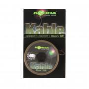 Kable leadcore Korda Weed/Silt, 7m
