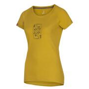 Dames-T-shirt Ocun Raglan T yellow